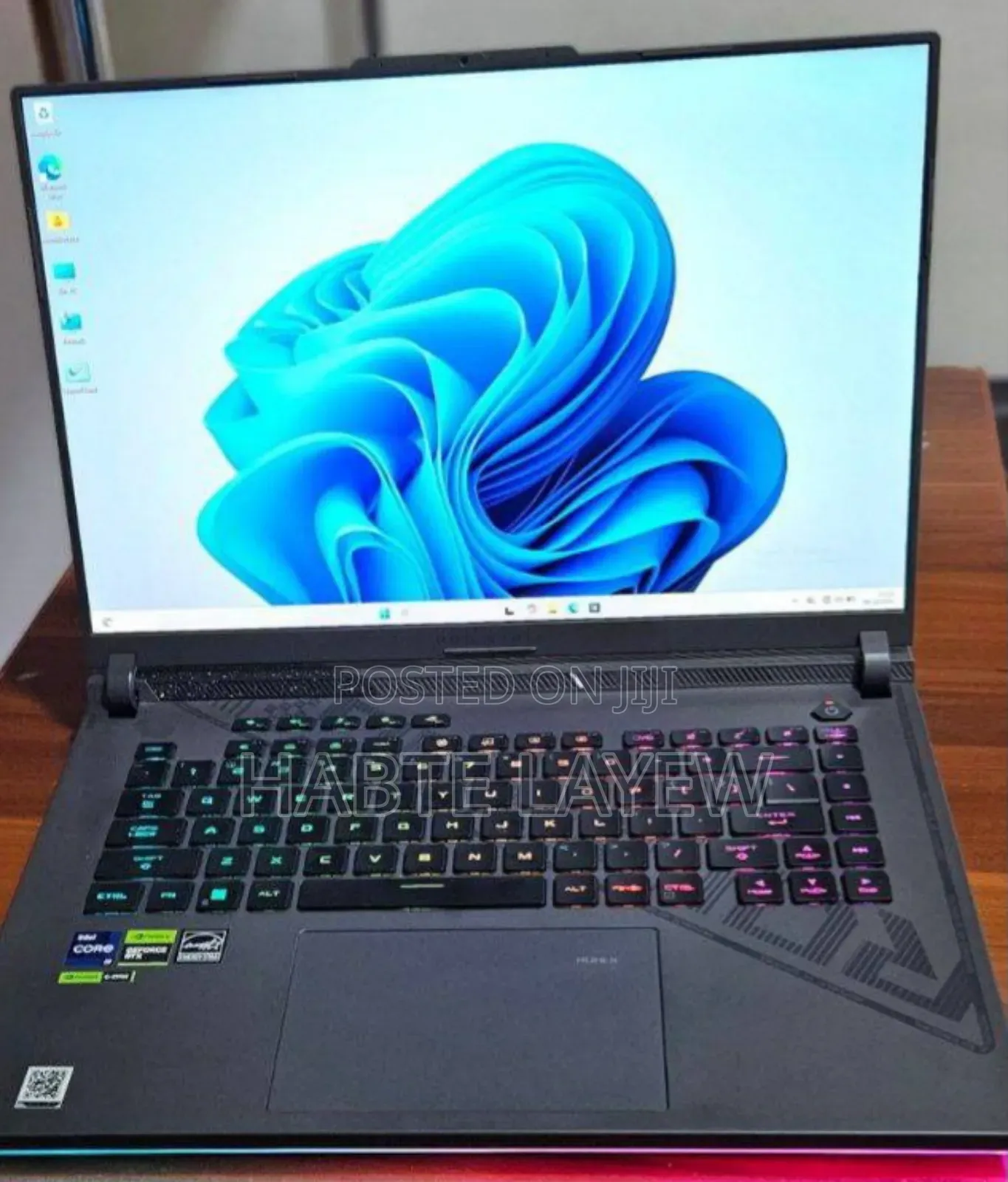 New Laptop Asus ROG Strix G15 16GB Intel Core I9 SSD 1T