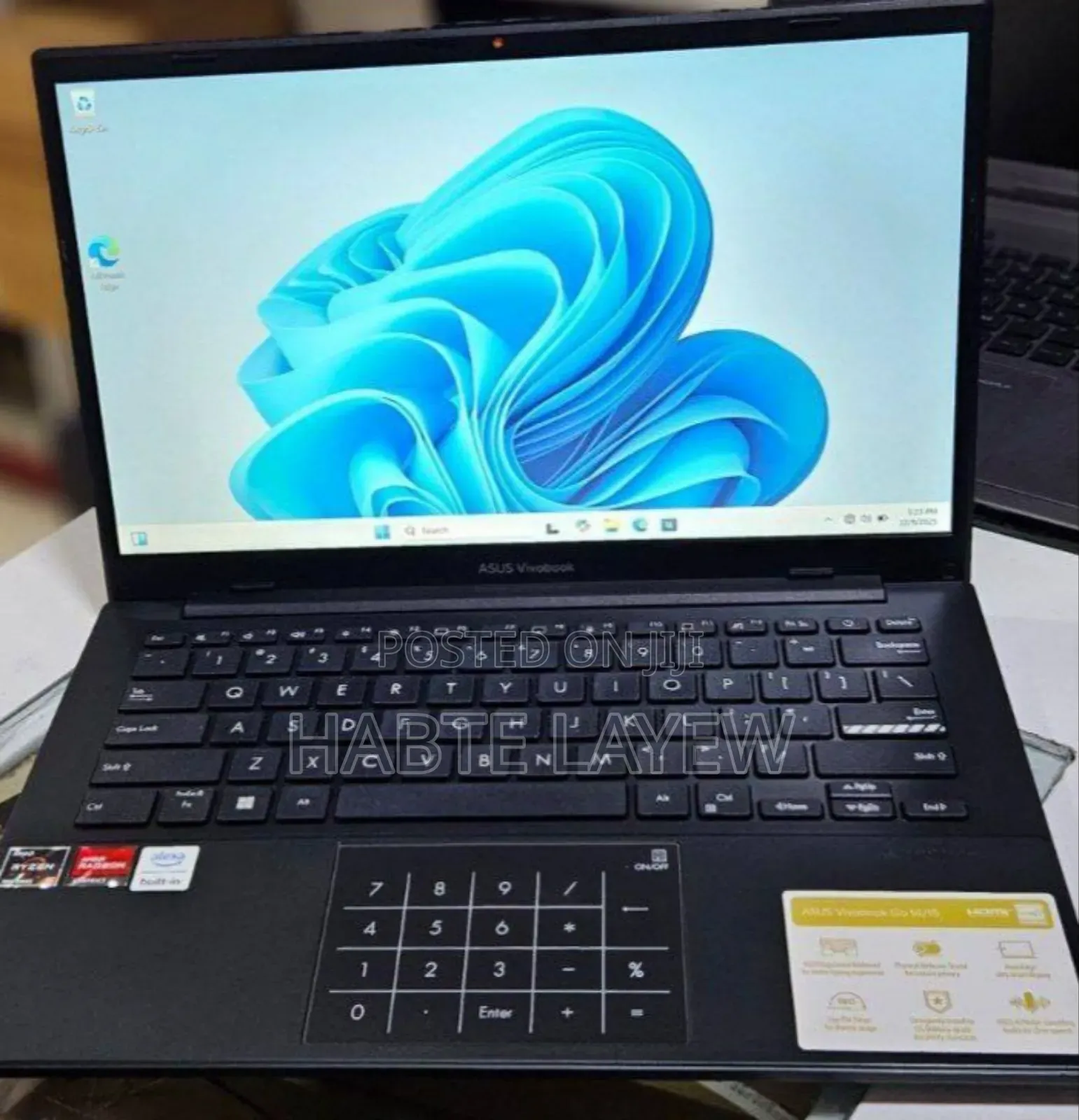 New Laptop Asus VivoBook 15 X505BA 16GB AMD Ryzen 5 SSD 512GB