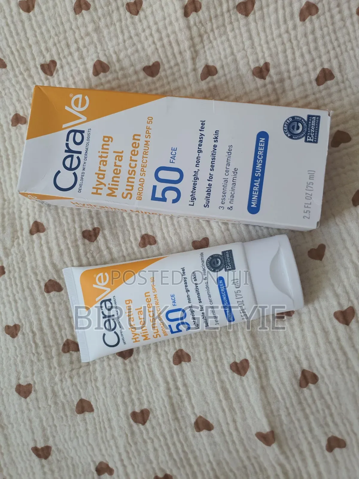 Cerave Hydrating Mineral Sunscreen