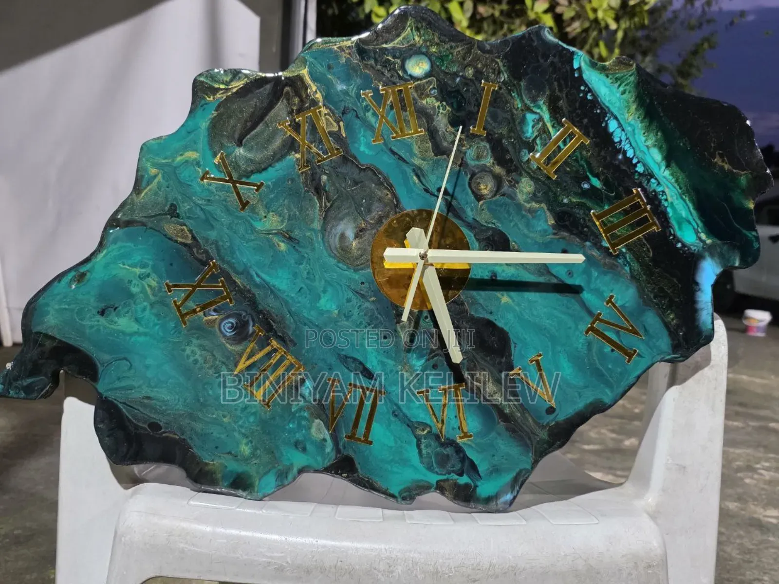 Epoxy Clocks