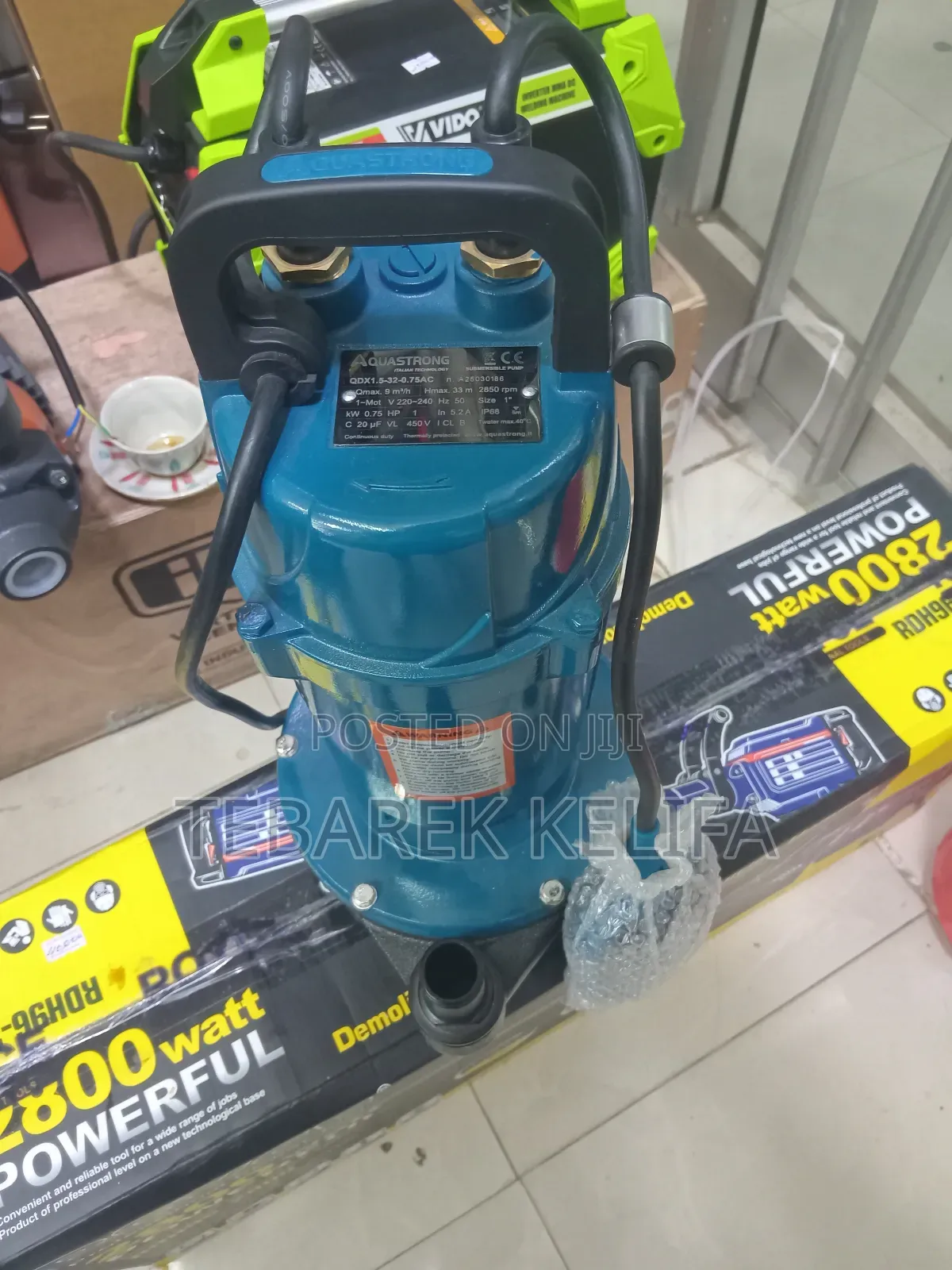 Aquastrong Sumersible Pump 1.0hp