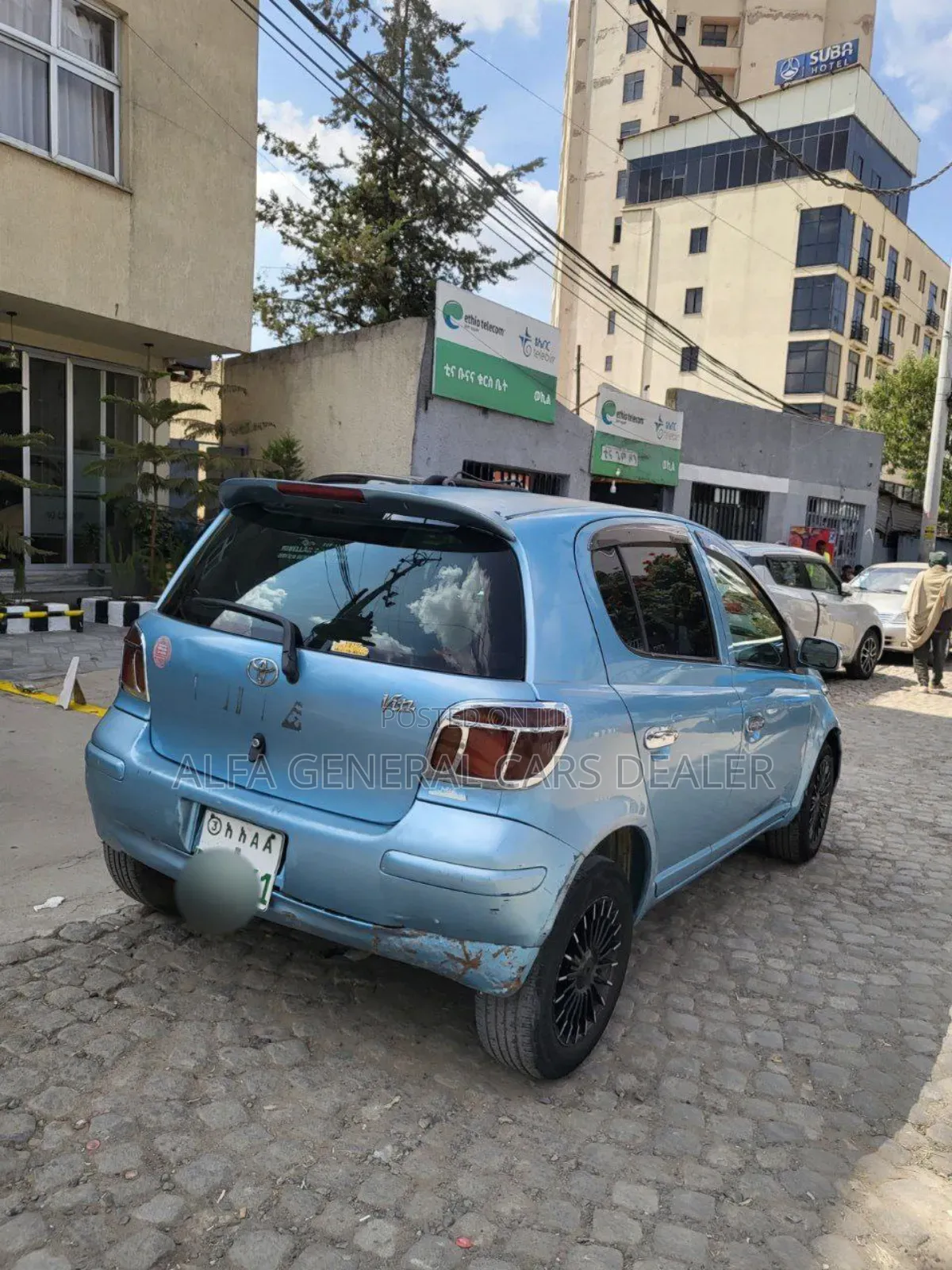 Toyota Vitz 2003 Blue