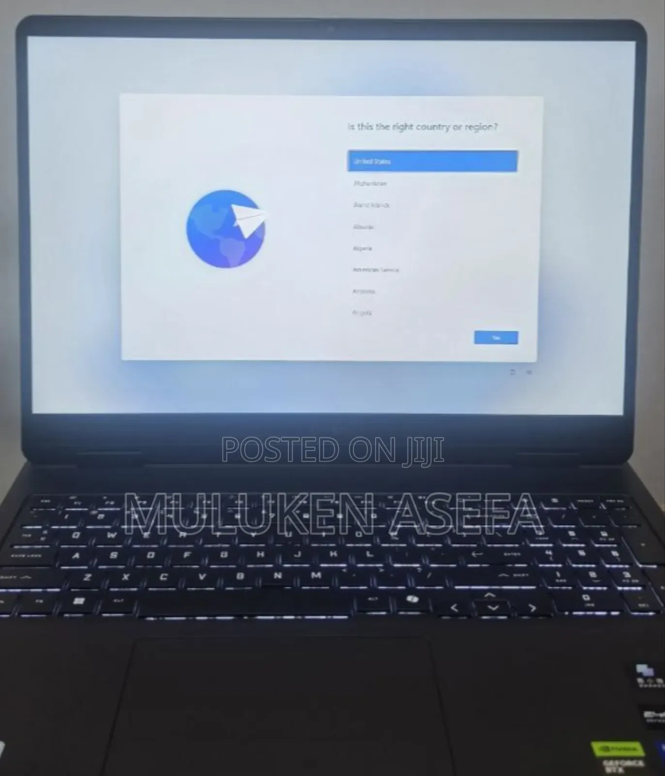 New Laptop HP Omen 16 16GB Intel Core I7 SSD 1T