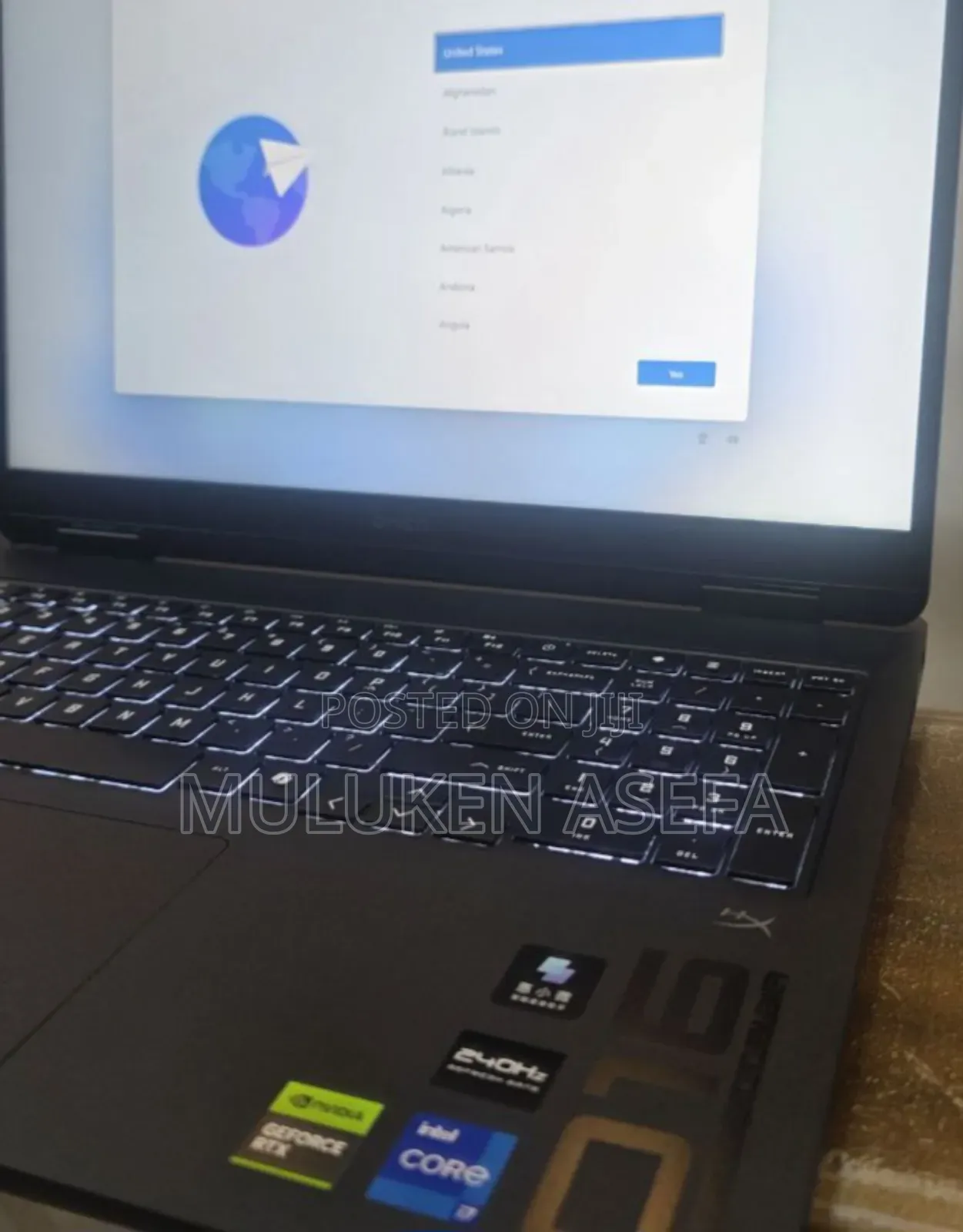 New Laptop HP Omen 16 16GB Intel Core I7 SSD 1T