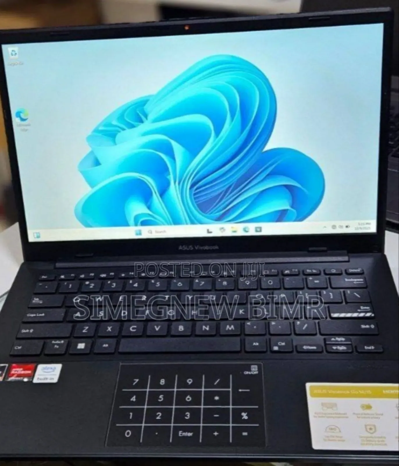 New Laptop Asus VivoBook 15 X505BA 16GB AMD Ryzen 5 SSD 512GB