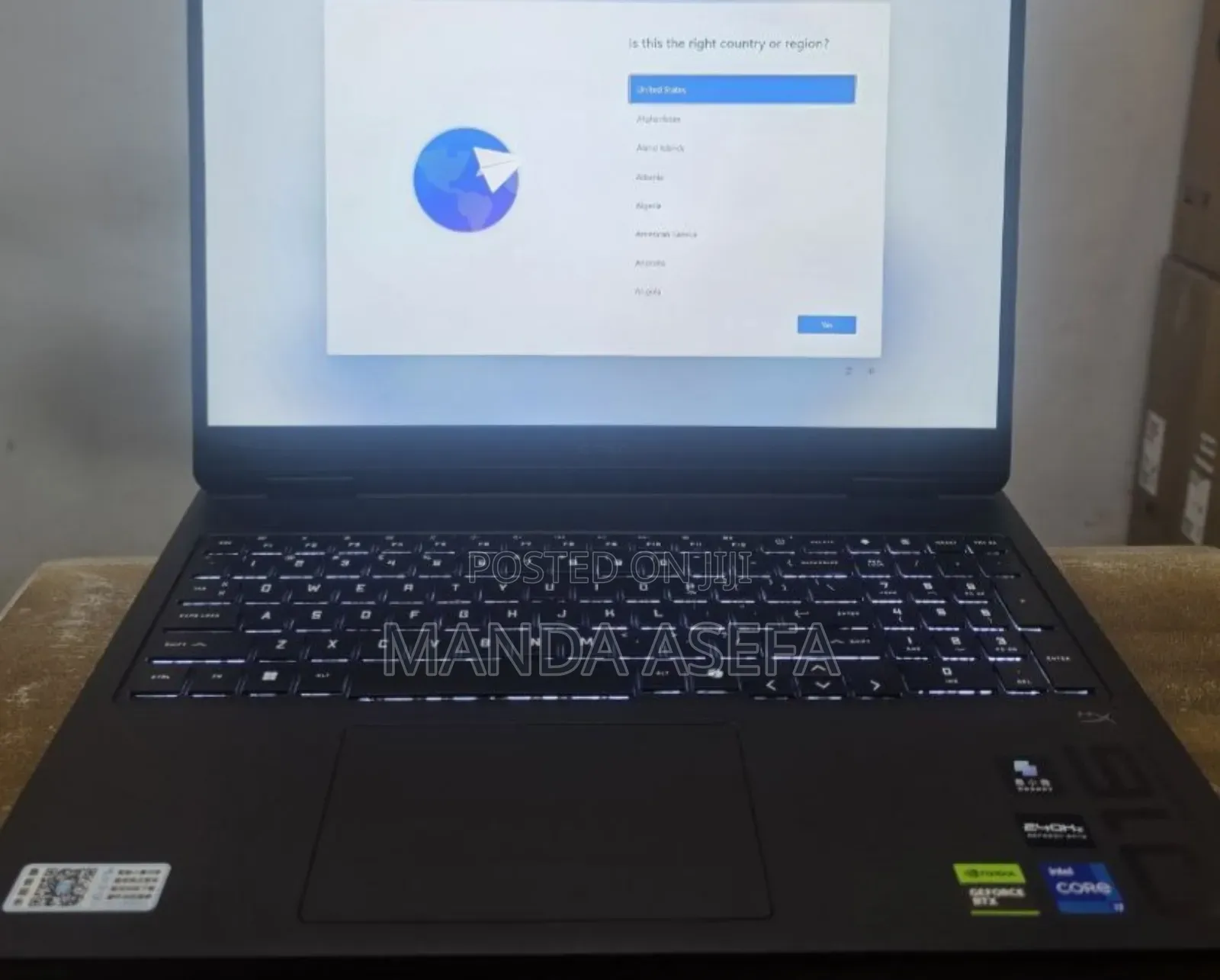 New Laptop HP Omen 16 16GB Intel Core I7 SSD 1T