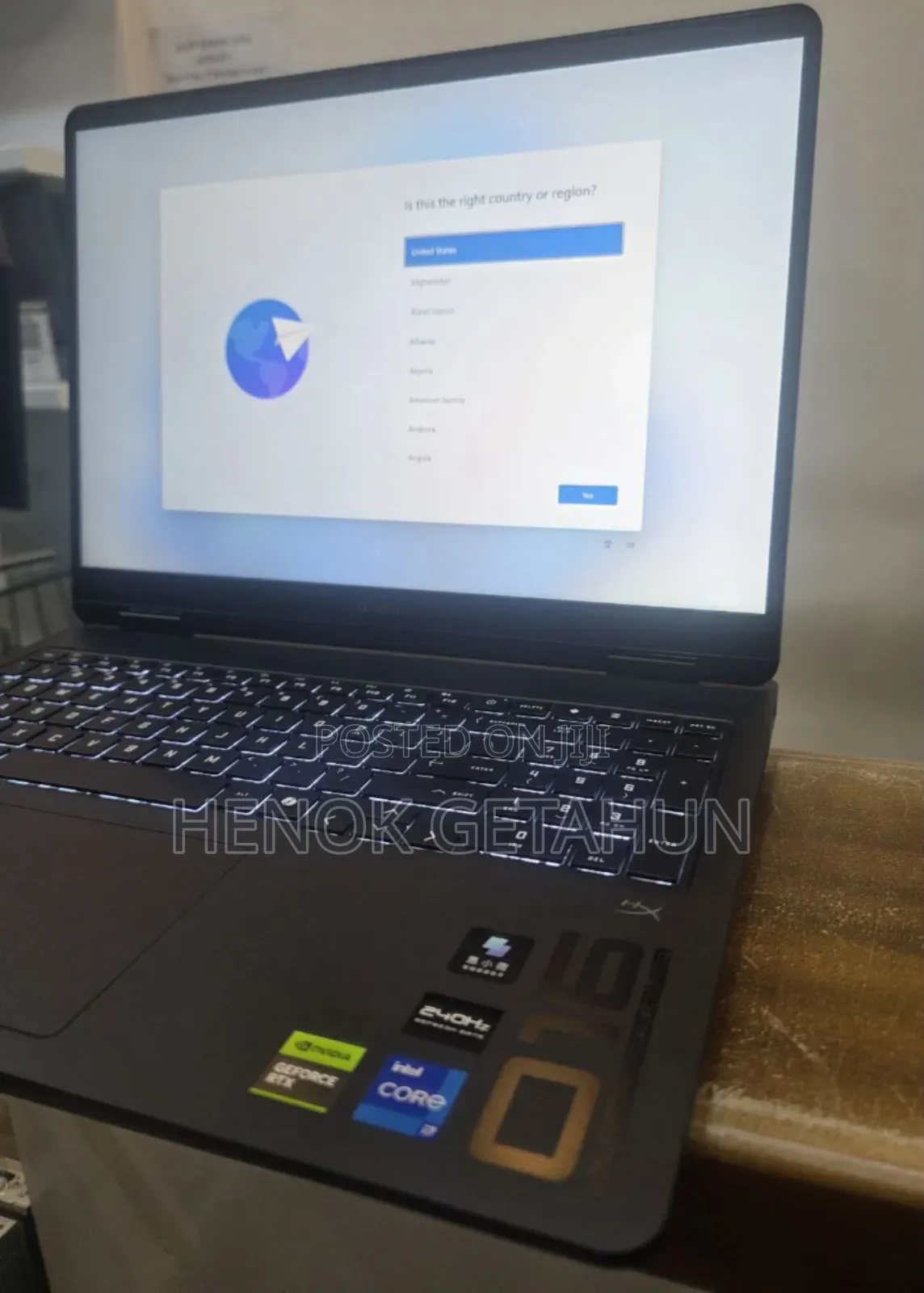 New Laptop HP Omen 16 16GB Intel Core I7 SSD 1T