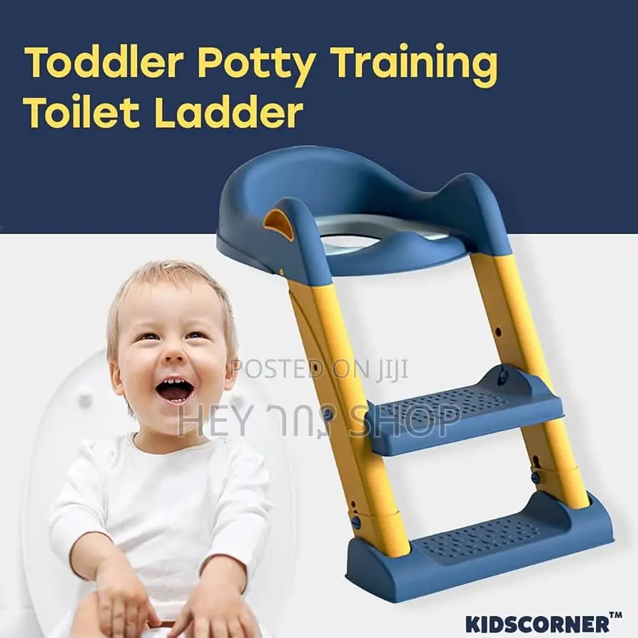 Children's Toilet Seat With Stairs, / የልጆች ሽንት ቤት መቀመጫ