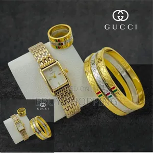 Photo - Timeless Beauty: Gucci-Inspired Watch Jewelry Set