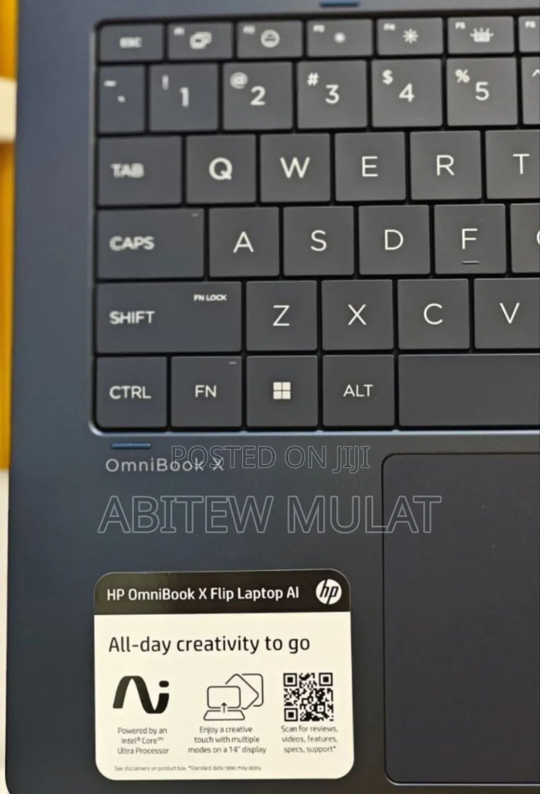 New Laptop HP OmniBook X Flip 14" 16GB Intel Core Ultra 7 SSD 1T