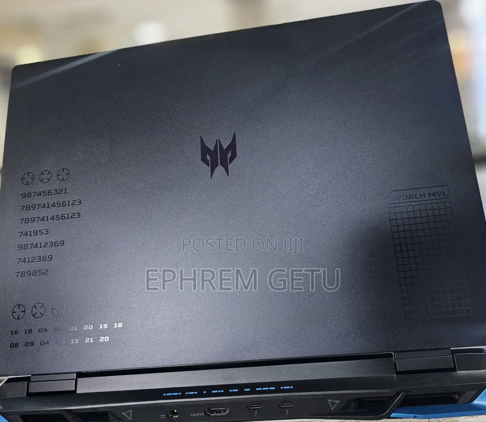 New Laptop Acer Predator Helios Neo 16 16GB Intel Core I9 SSD 1T