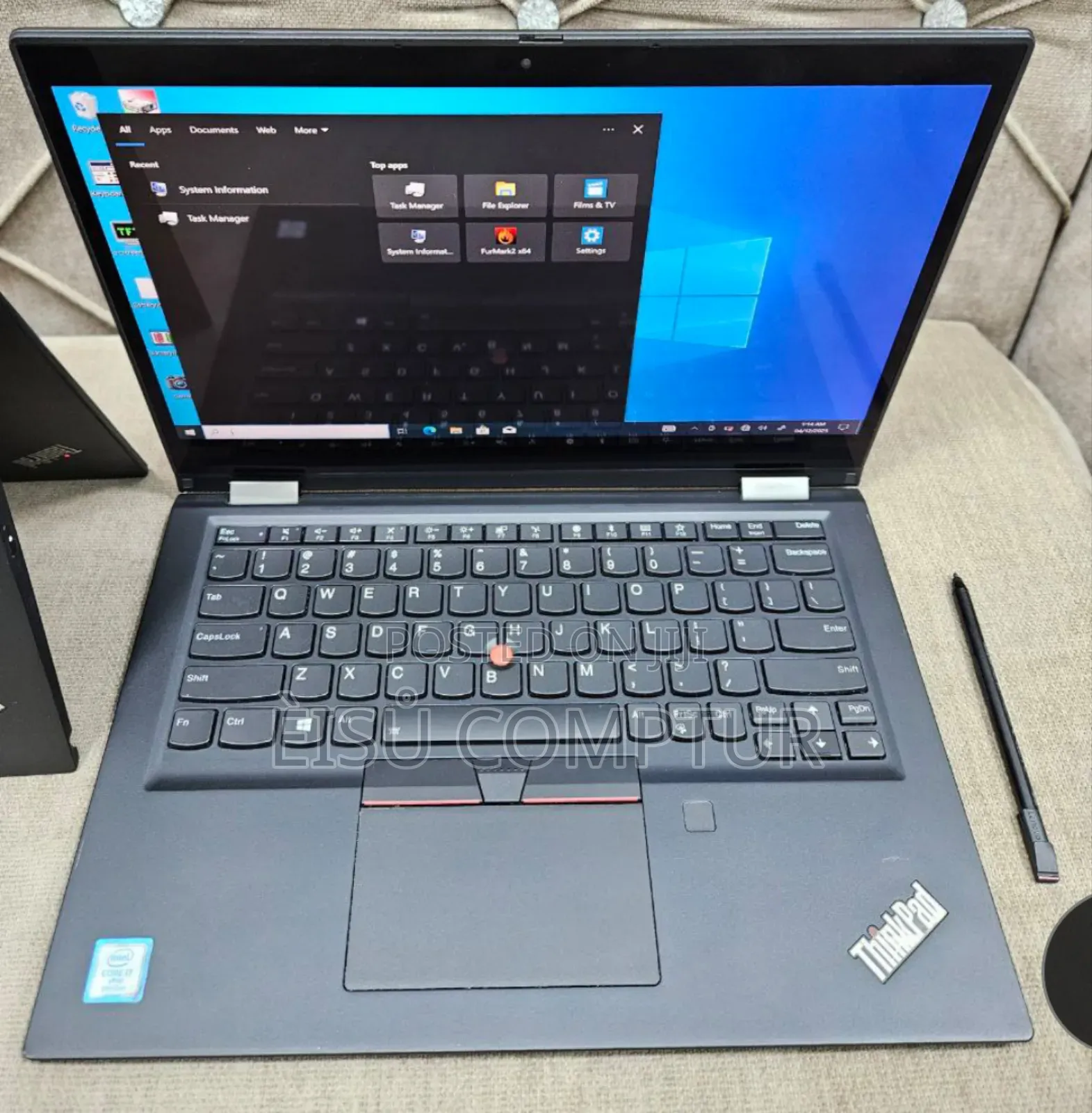 New Laptop Lenovo ThinkPad X390 Yoga 8GB Intel Core I7 SSD 512GB