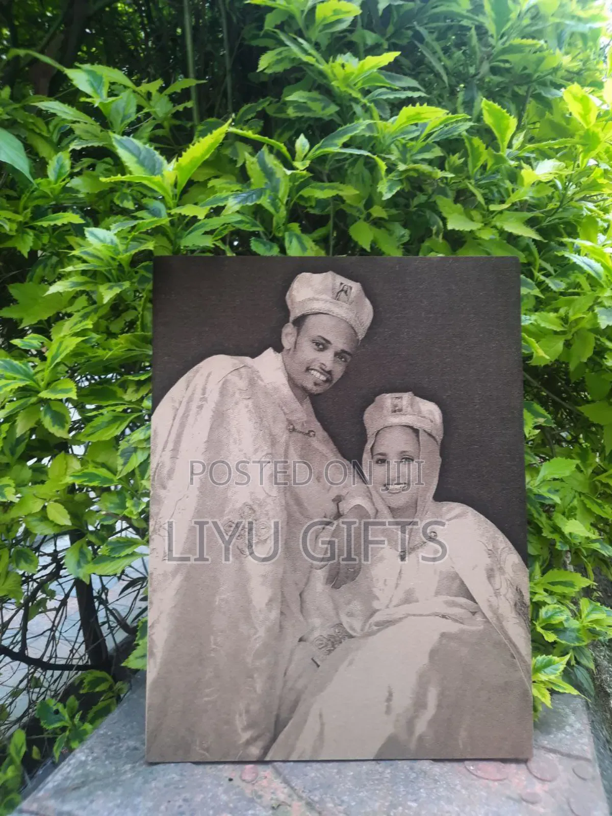 Leather and Wood Engraving