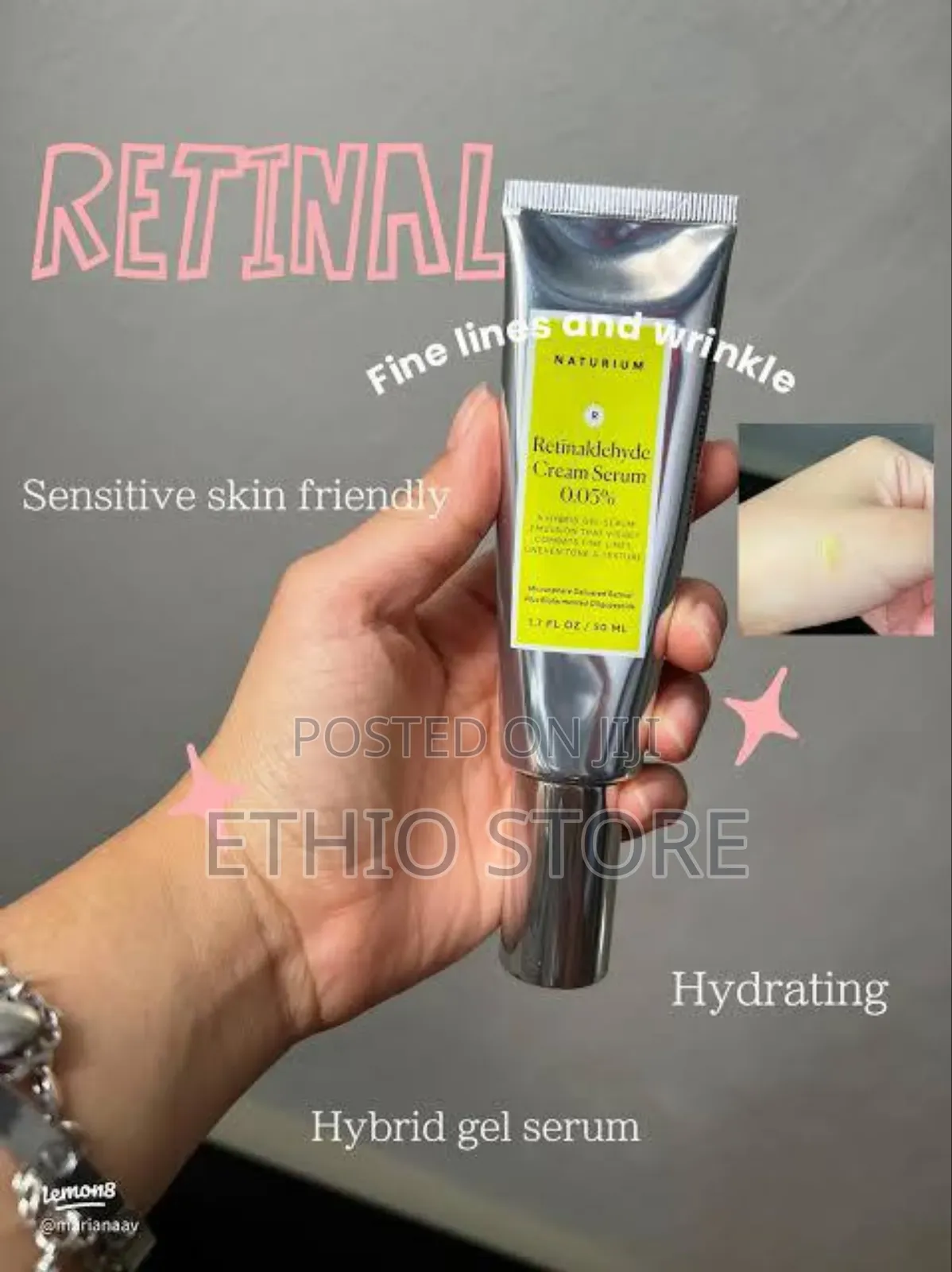 Naturium Retinaldehyde Cream Serum 0.05% – 50ml