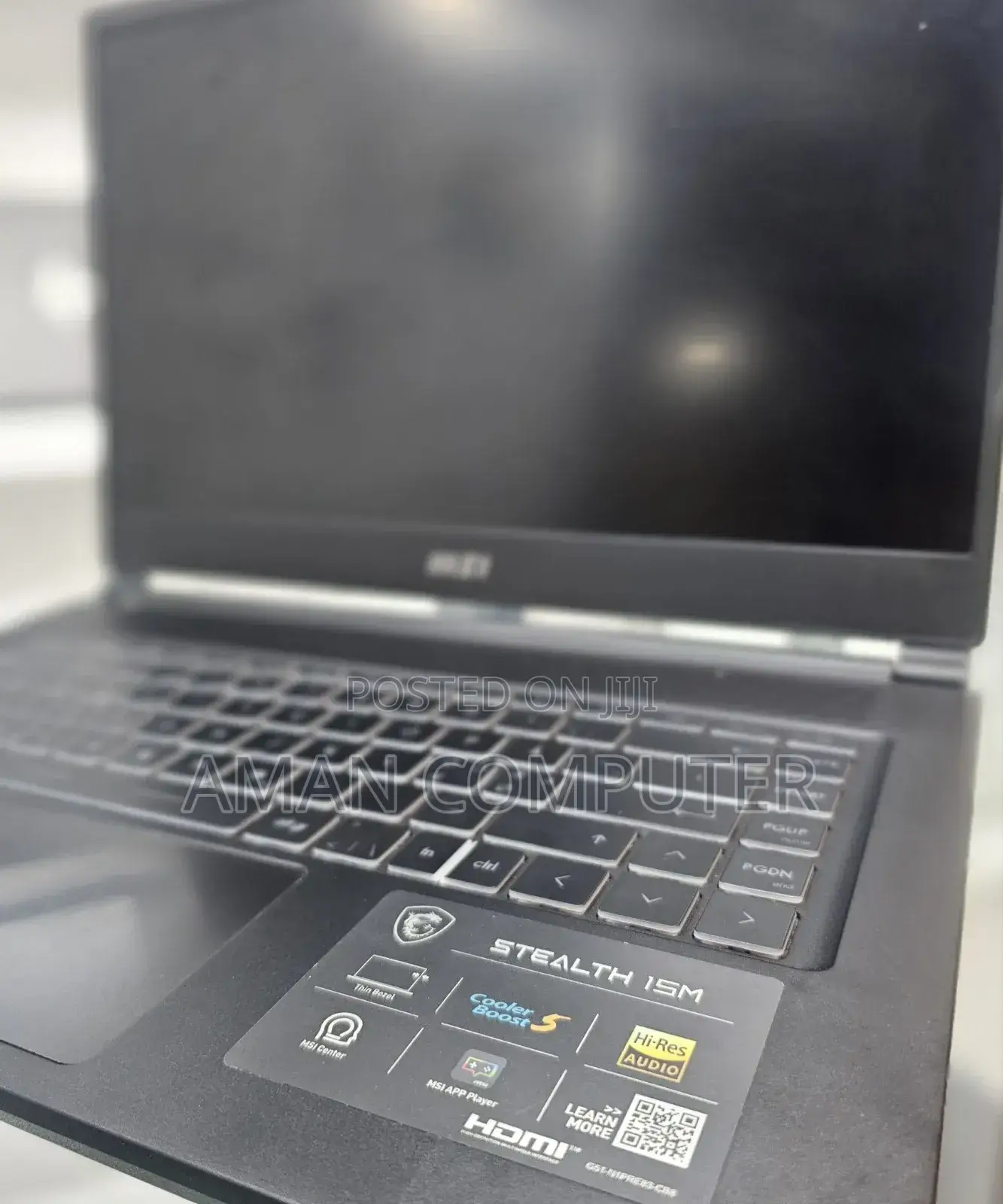 New Laptop MSI GF63 16GB Intel Core I7 SSD 1T