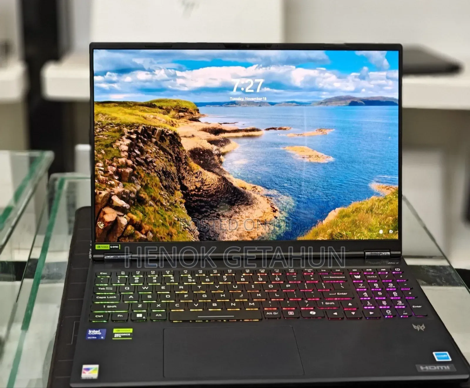 New Laptop Acer Predator Helios Neo 16 16GB Intel Core Ultra 9 SSD 1T