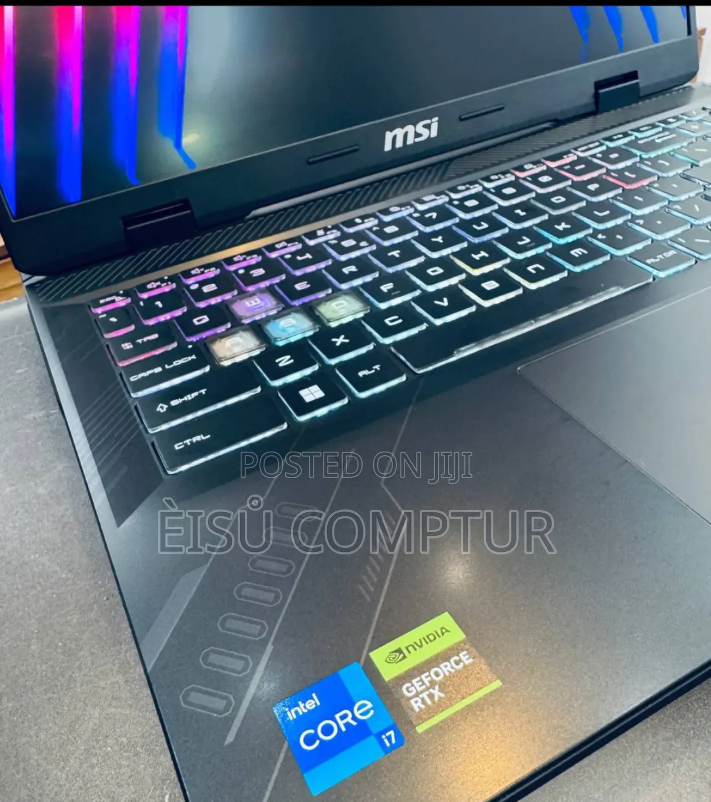 New Laptop MSI Crosshair 17 16GB Intel Core I7 SSD 1T