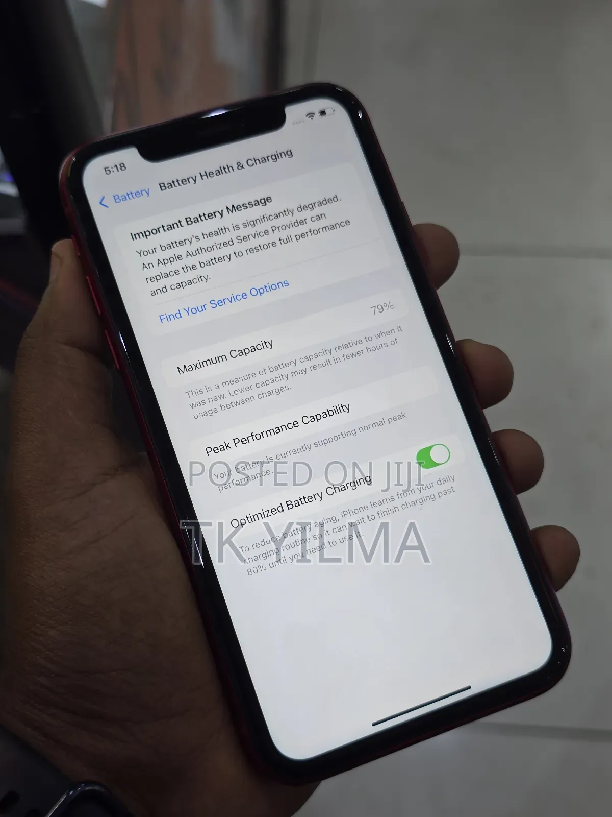 Apple iPhone XR 64 GB Red