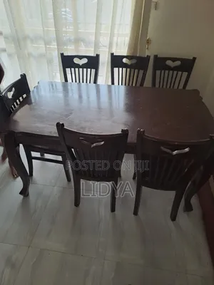 Dark Brown Dinning Table