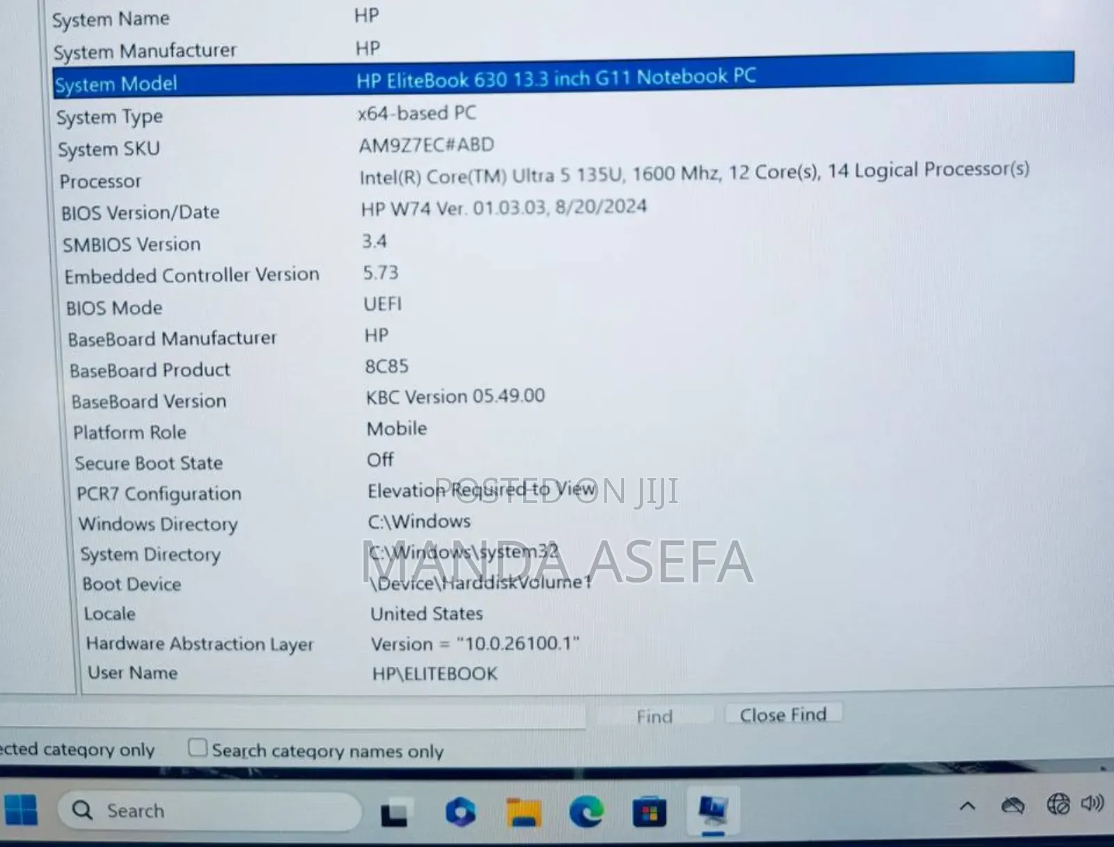 New Laptop HP 16GB Intel Core Ultra 5 SSD 512GB