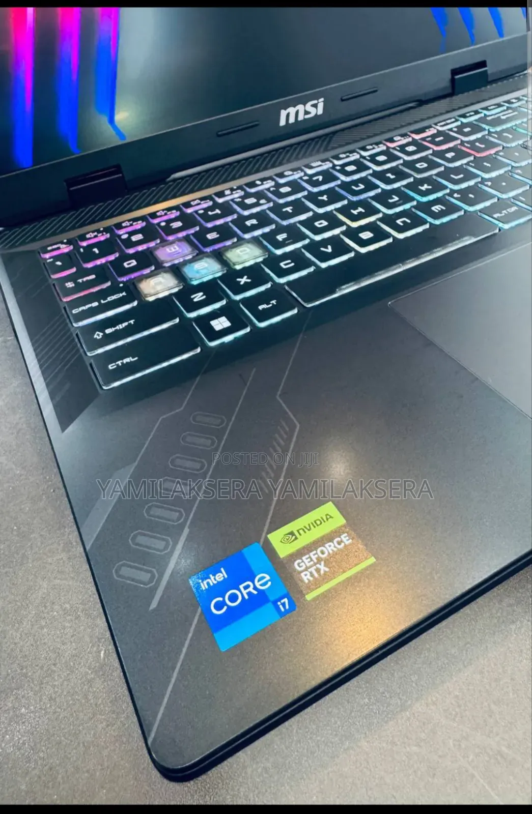 New Laptop MSI Crosshair 17 16GB Intel Core I7 SSD 1T