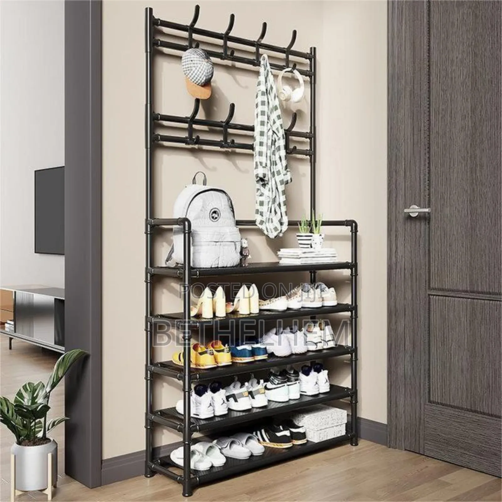 New Simple Floor Clothes Rack