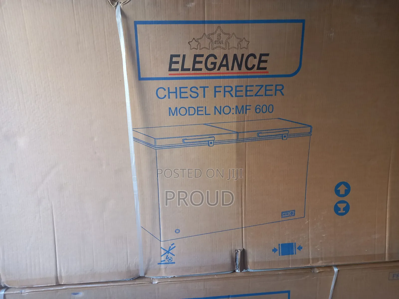 Elegance 600 Liter Deep Frige