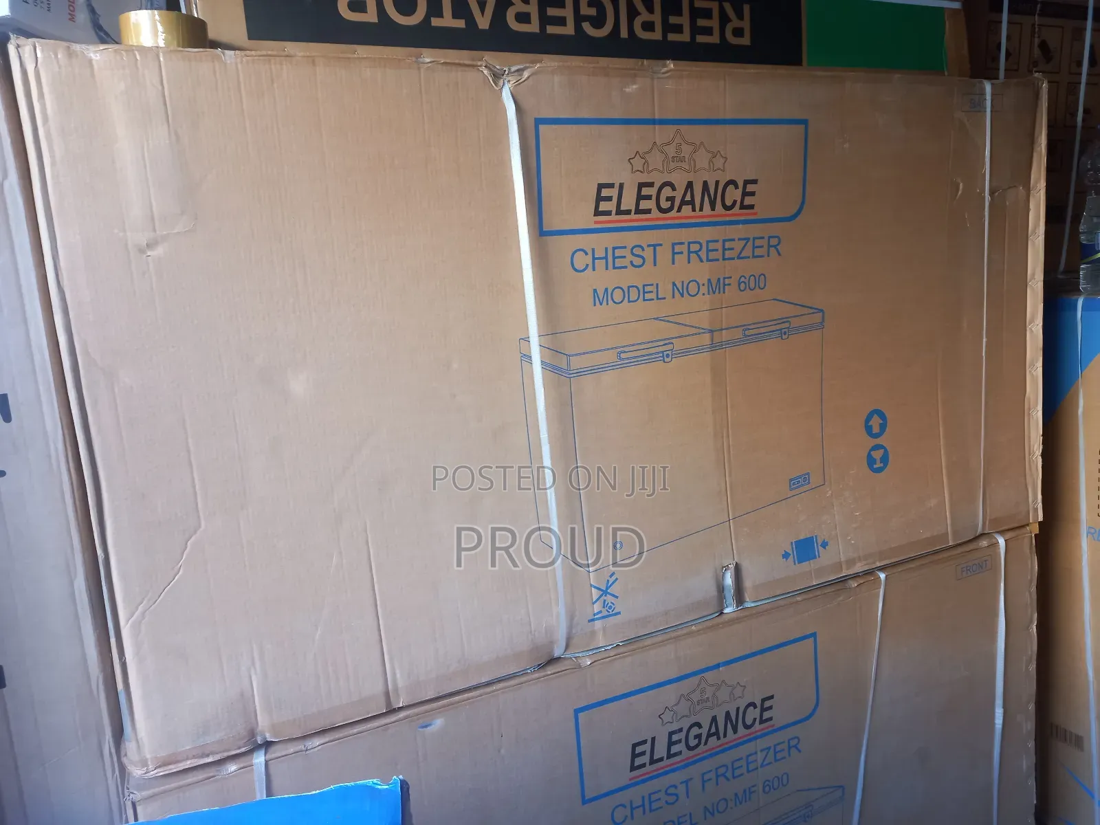 Elegance 600 Liter Deep Frige