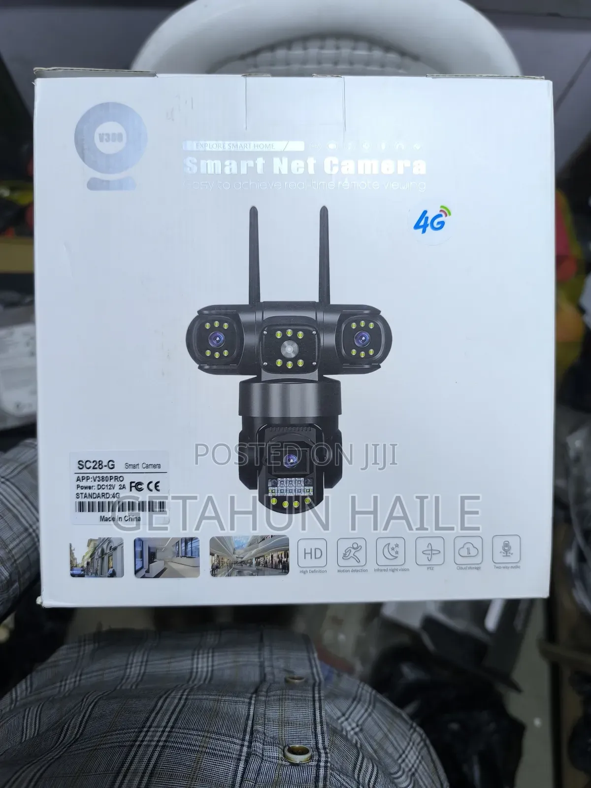 4 Lens V380 4g Smart Camera