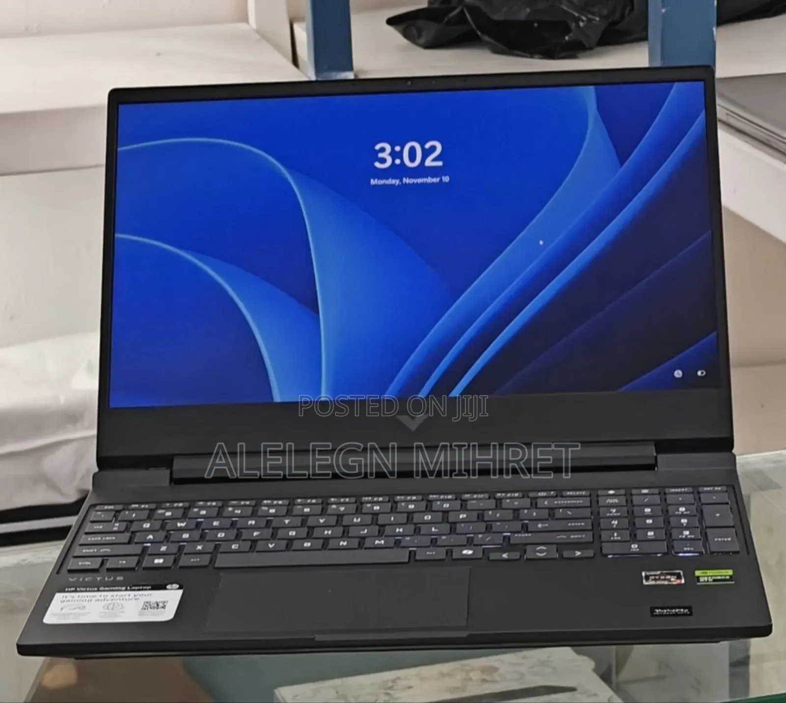 New Laptop HP Victus 16 16GB AMD Ryzen 7 SSD 512GB