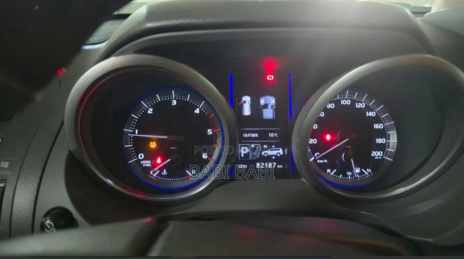 Toyota Land Cruiser Prado 2017 Brown