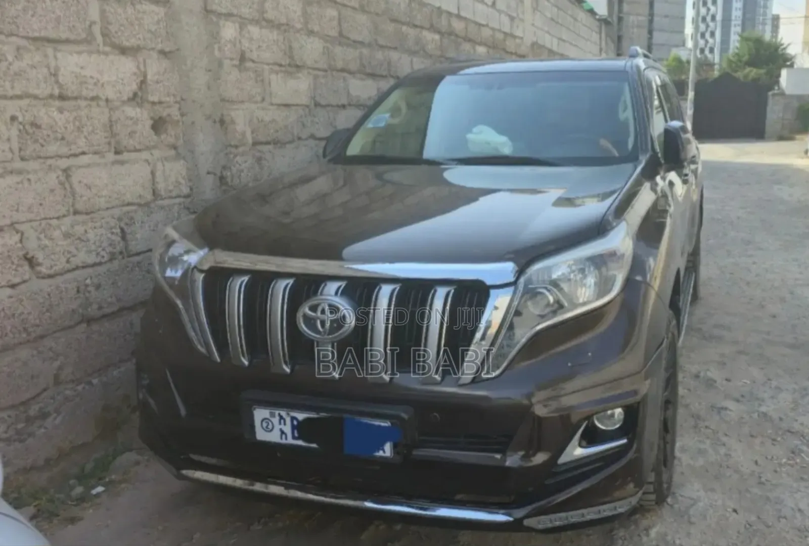 Toyota Land Cruiser Prado 2017 Brown