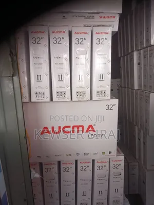 አኩማ ቲቪ 32 Inchi Smart Video Android Double Glass 4.Years Warranty