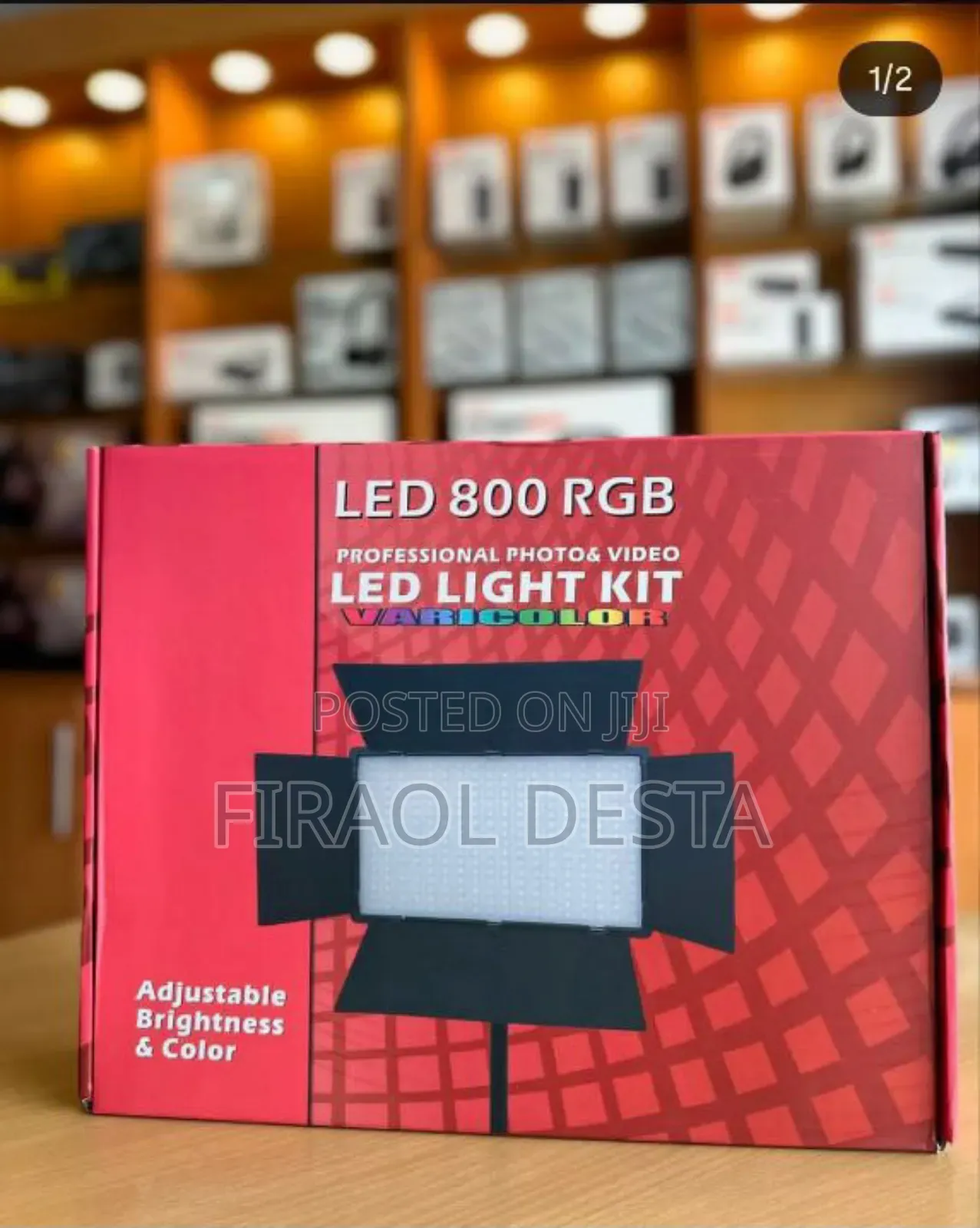 800 RGB Leds for Vibrant Color Accuracy