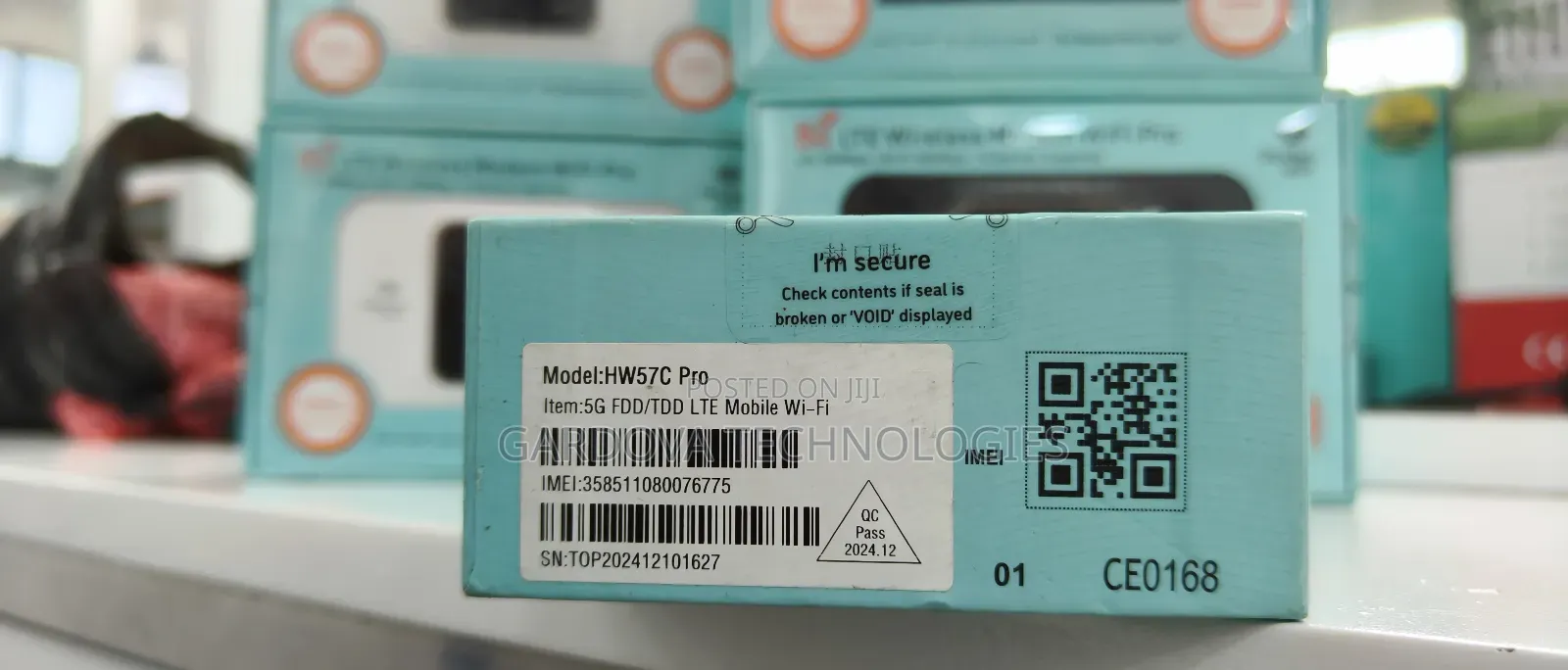 5g Mobile Wifi | 300mbps | Works With Ethio-Telecom Safari Sim