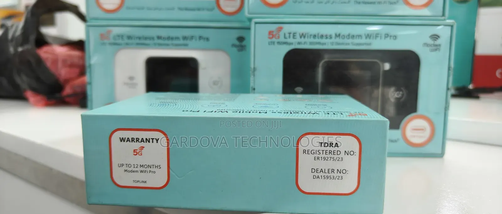 5g Mobile Wifi | 300mbps | Works With Ethio-Telecom Safari Sim