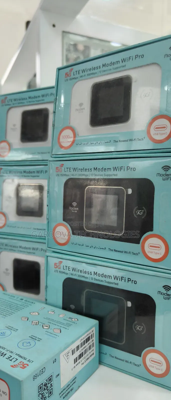 5g Mobile Wifi | 300mbps | Works With Ethio-Telecom Safari Sim