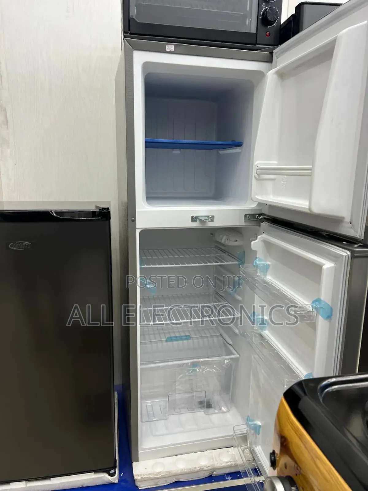 Boss 400 Silver Top Fridge