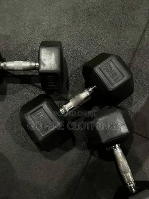 Photo - Dumbbells Original Hexagon