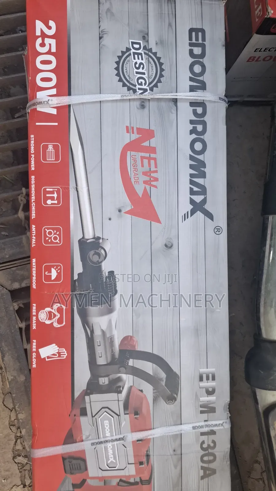 Edon Promax Jackhammer 2500watt 24kg