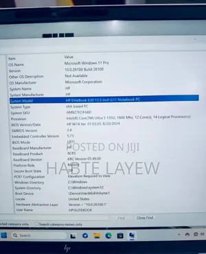New Laptop HP EliteBook 840 16GB Intel Core Ultra 5 SSD 512GB