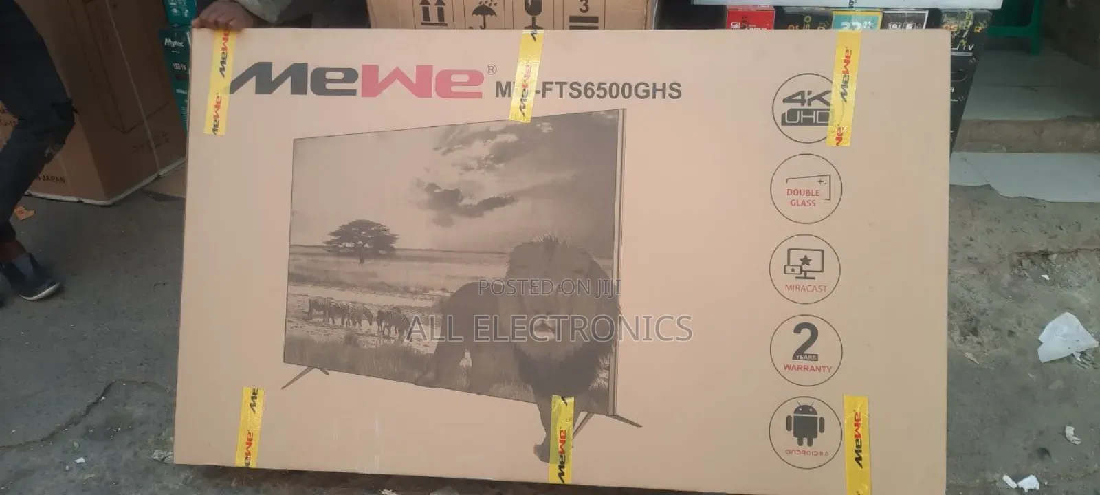 Mewe 65"Inch Double Amart Tv