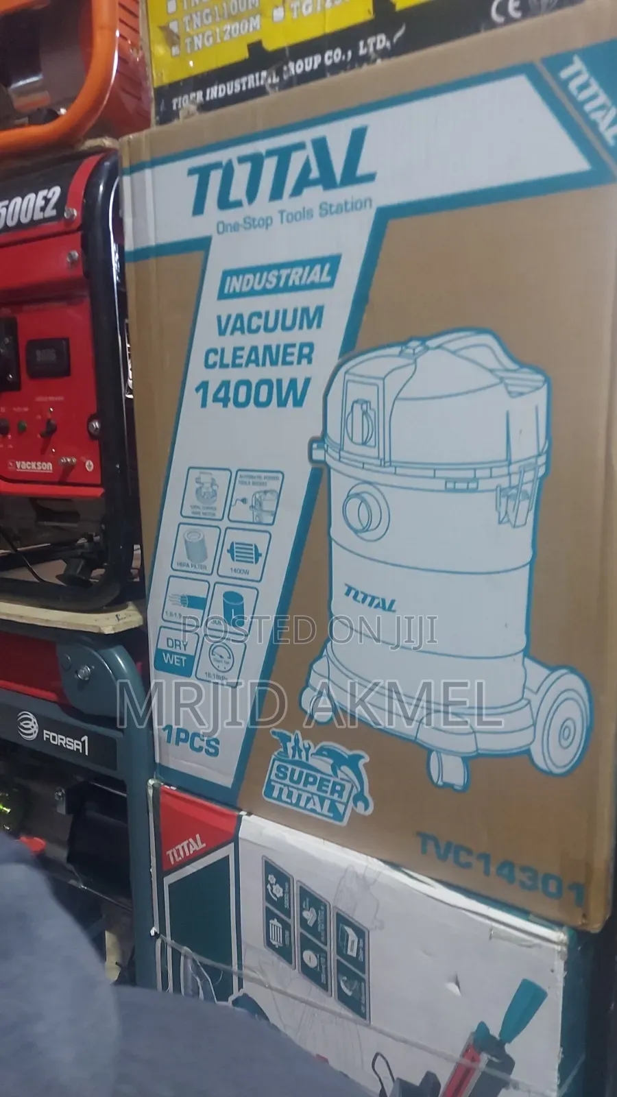 Total Vacuum Cleaner 30l 1400w