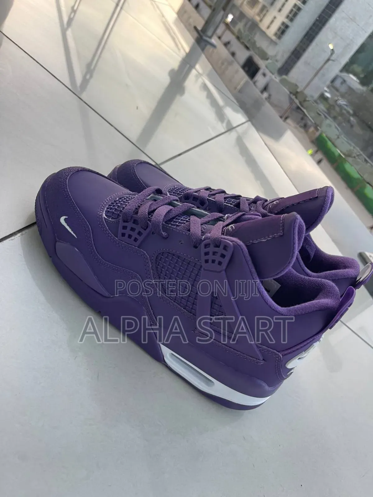 Jordan 4 Violet High Master Quality Smooth Shoes for You