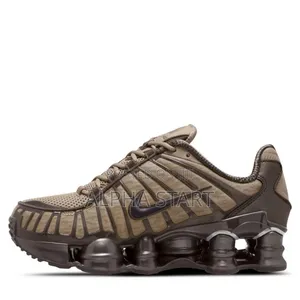 Nike Shox Brown Color High Master Quality Smooth Sneakers