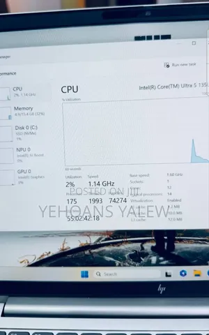 New Laptop HP EliteBook 640 G10 16GB Intel Core Ultra 5 SSD 512GB