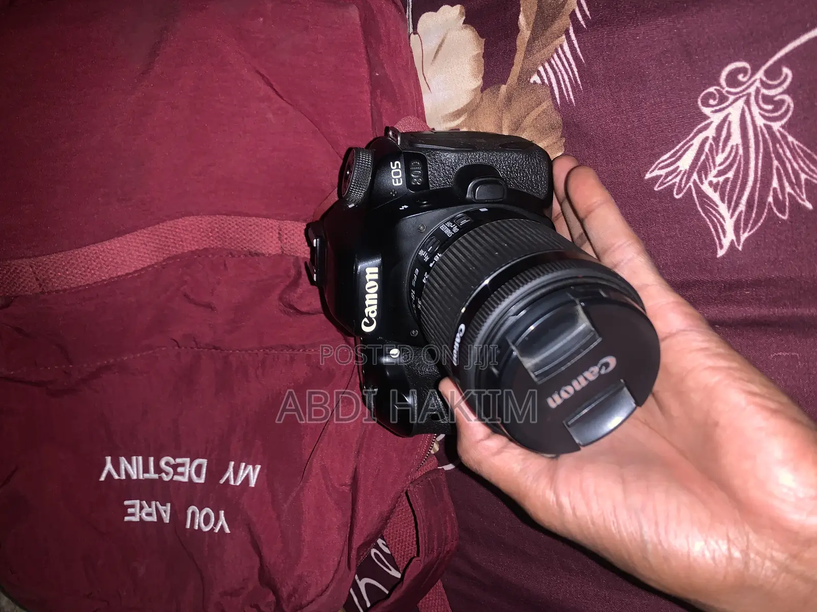 Canon 80d With Two Lens 50mm and 18-55mm