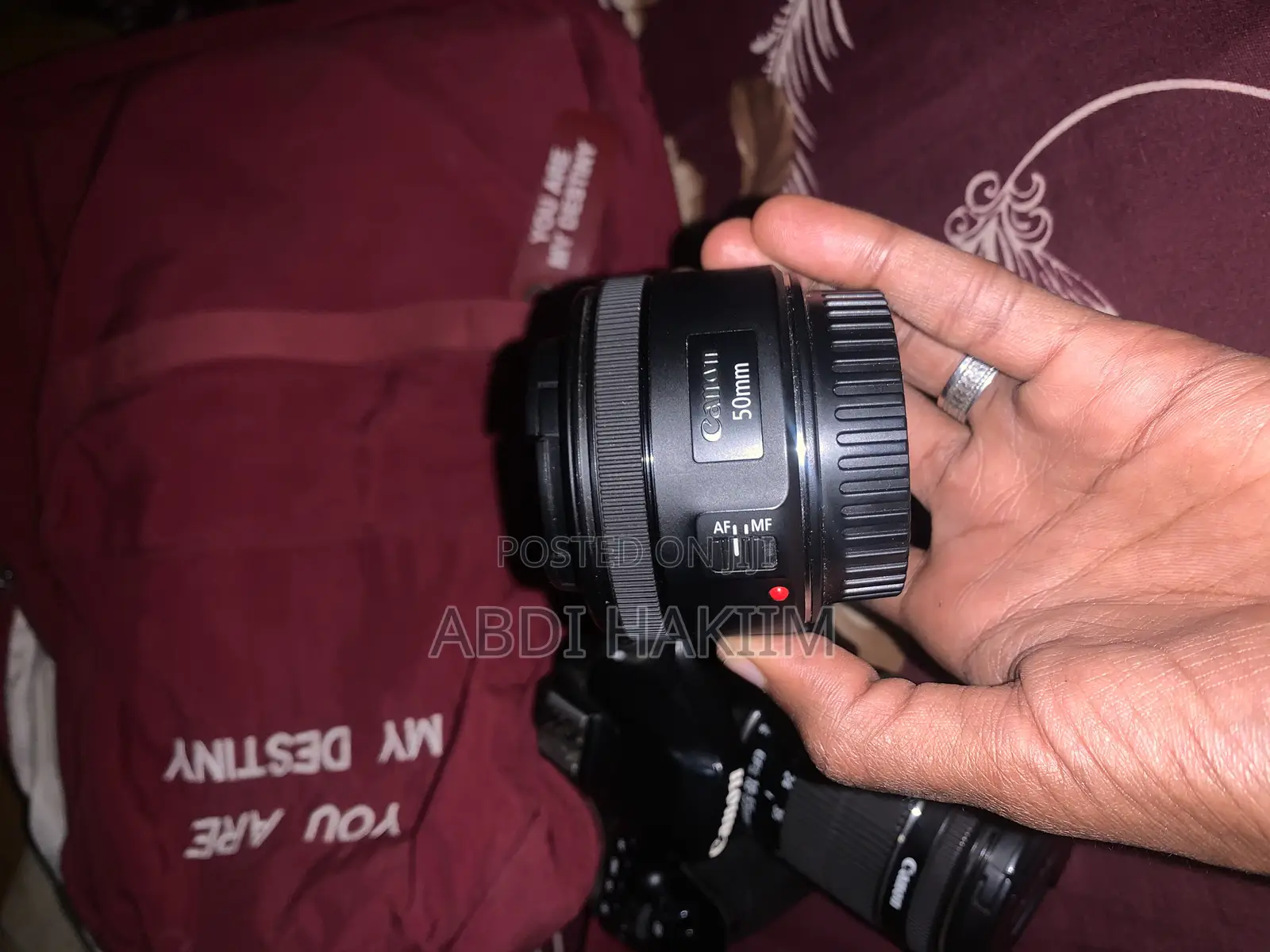 Canon 80d With Two Lens 50mm and 18-55mm