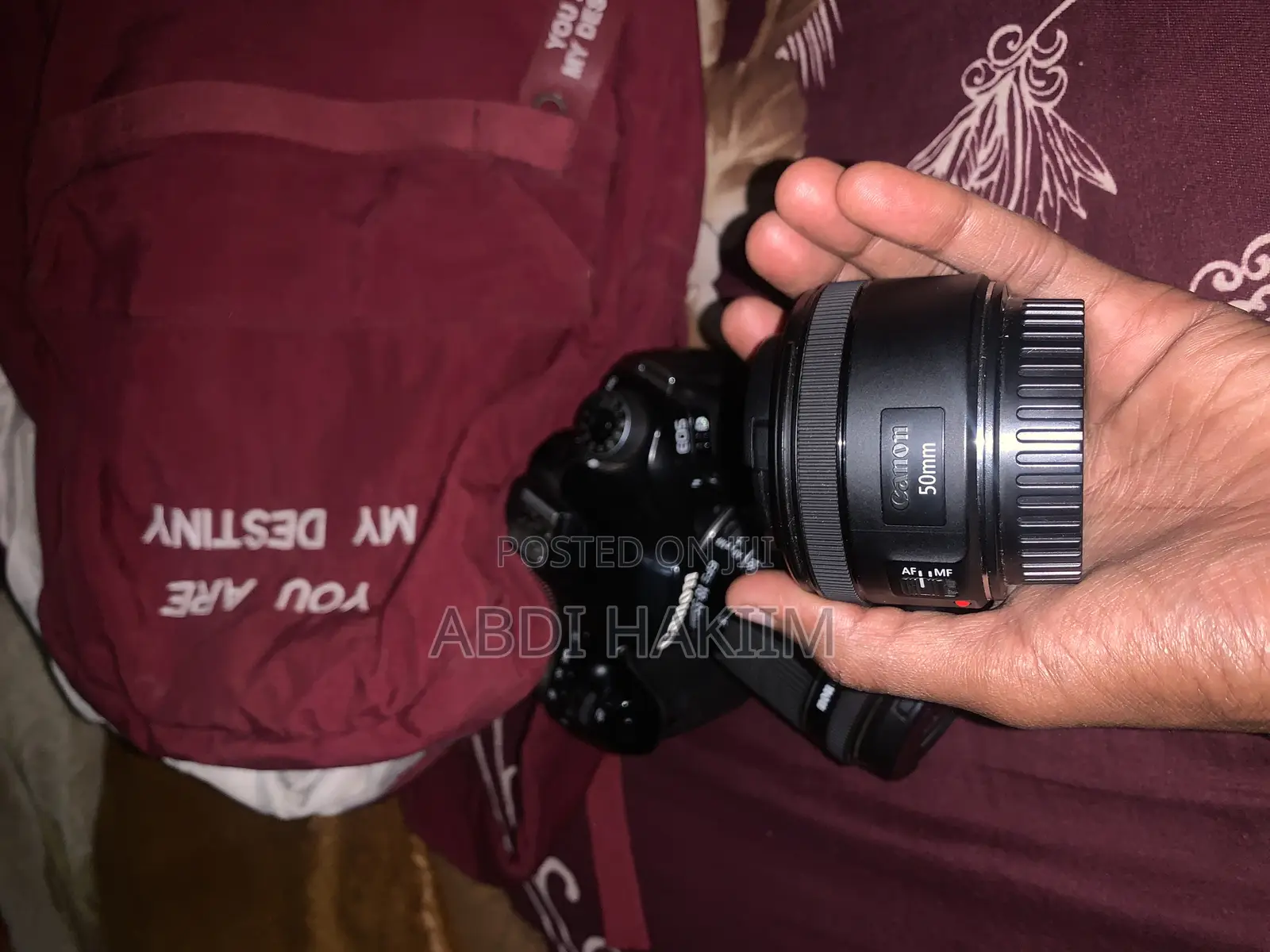 Canon 80d With Two Lens 50mm and 18-55mm