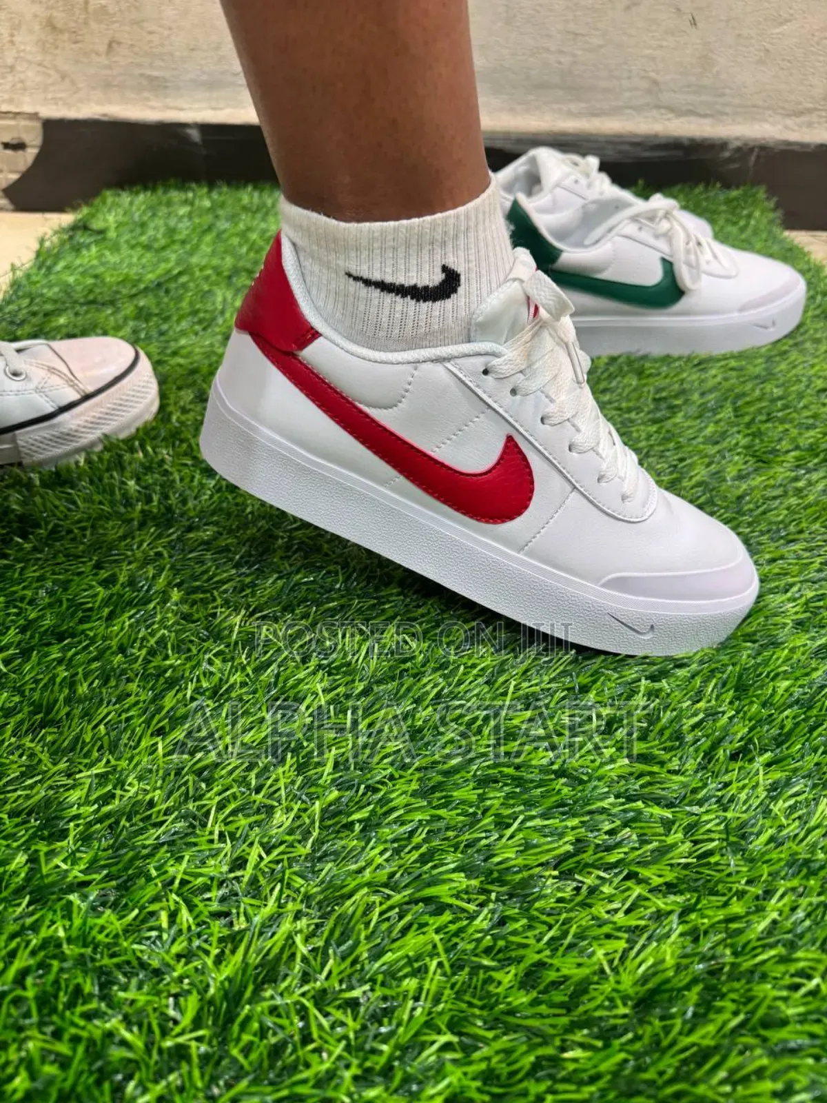 Nike Sb Flat High Master Quality Smooth Flat Sneakers by 4 Color